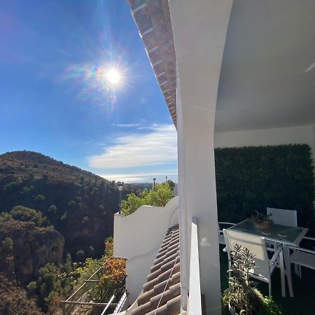 Ferienwohnung Mirador De La Axarquia Frigiliana Exterior foto